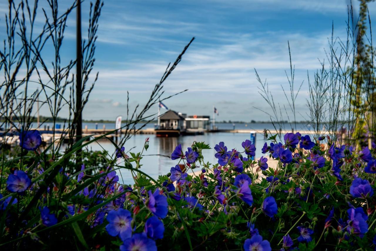 Welcome In - Houseboat 'Elysium' Met Eigen Aanlegsteiger Sneek - Offingawier Exteriér fotografie