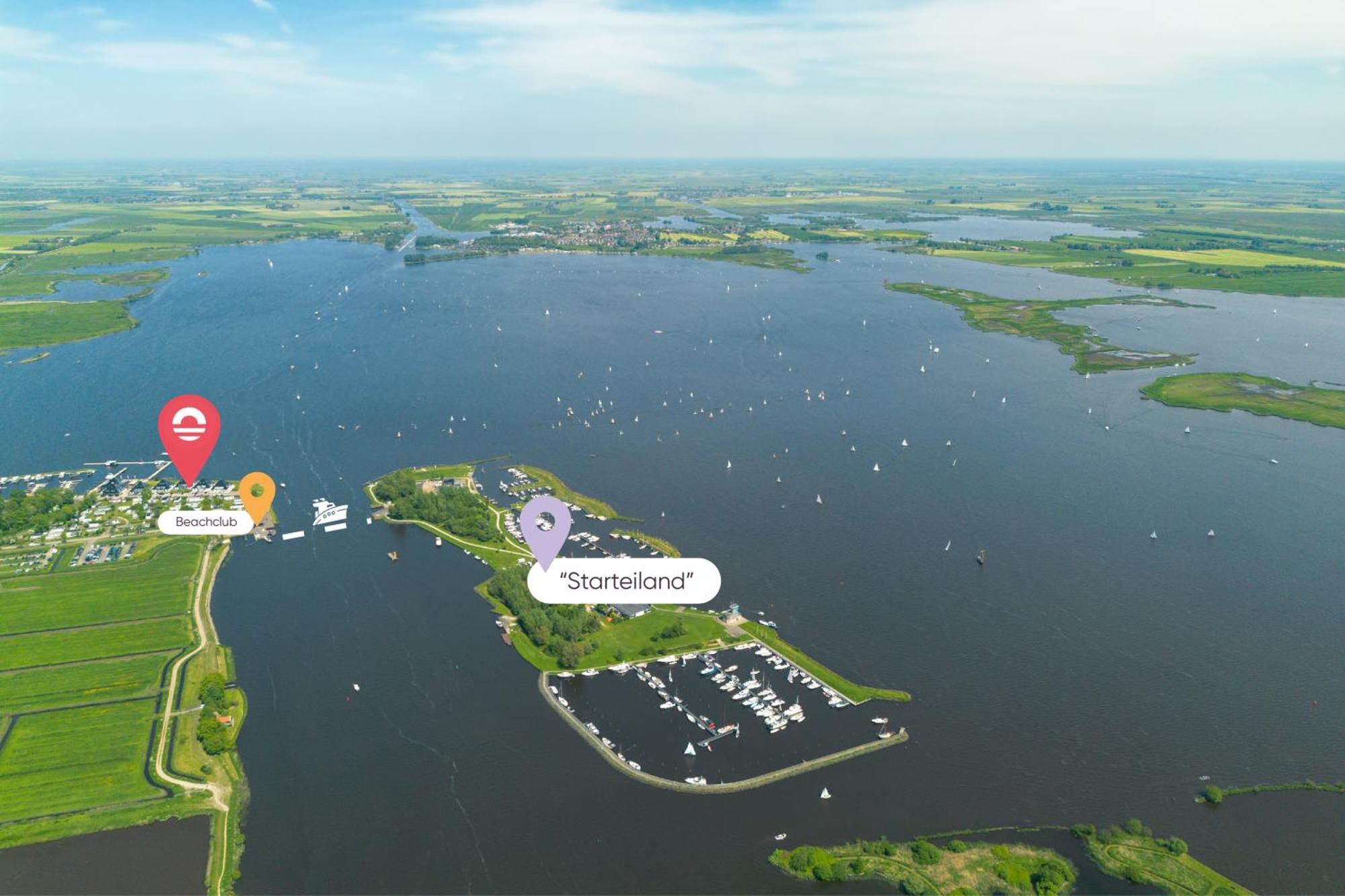 Welcome In - Houseboat 'Elysium' Met Eigen Aanlegsteiger Sneek - Offingawier Exteriér fotografie